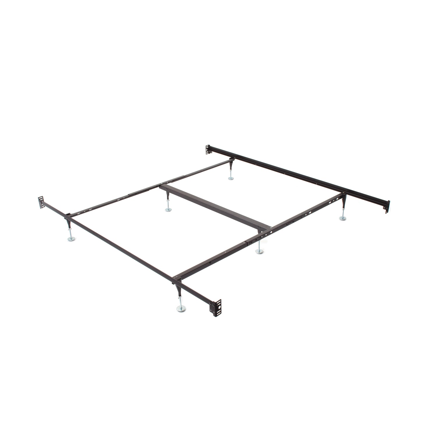 WSilver Customizable Height Deluxe Frames for Metal and Wood Beds