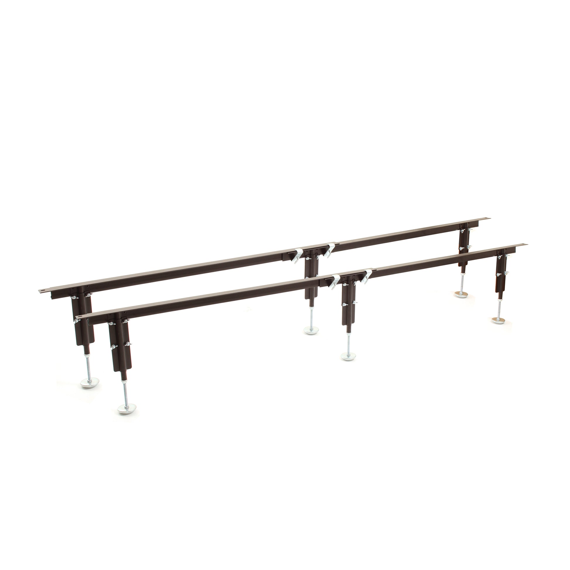 WSilver Center Supports for Wood or Metal Side Rails Durable Construction
