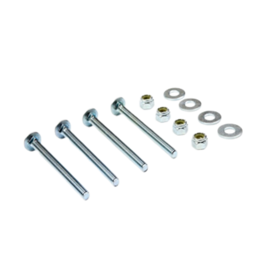 WSilver Headboard Hardware Kit